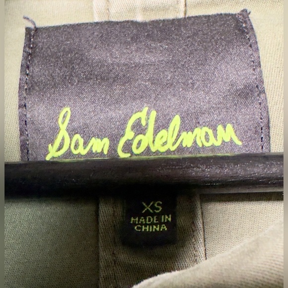 Sam Edelman | Army Green Military Jacket | Women's Extra Small (XS) - Picture 8 of 9